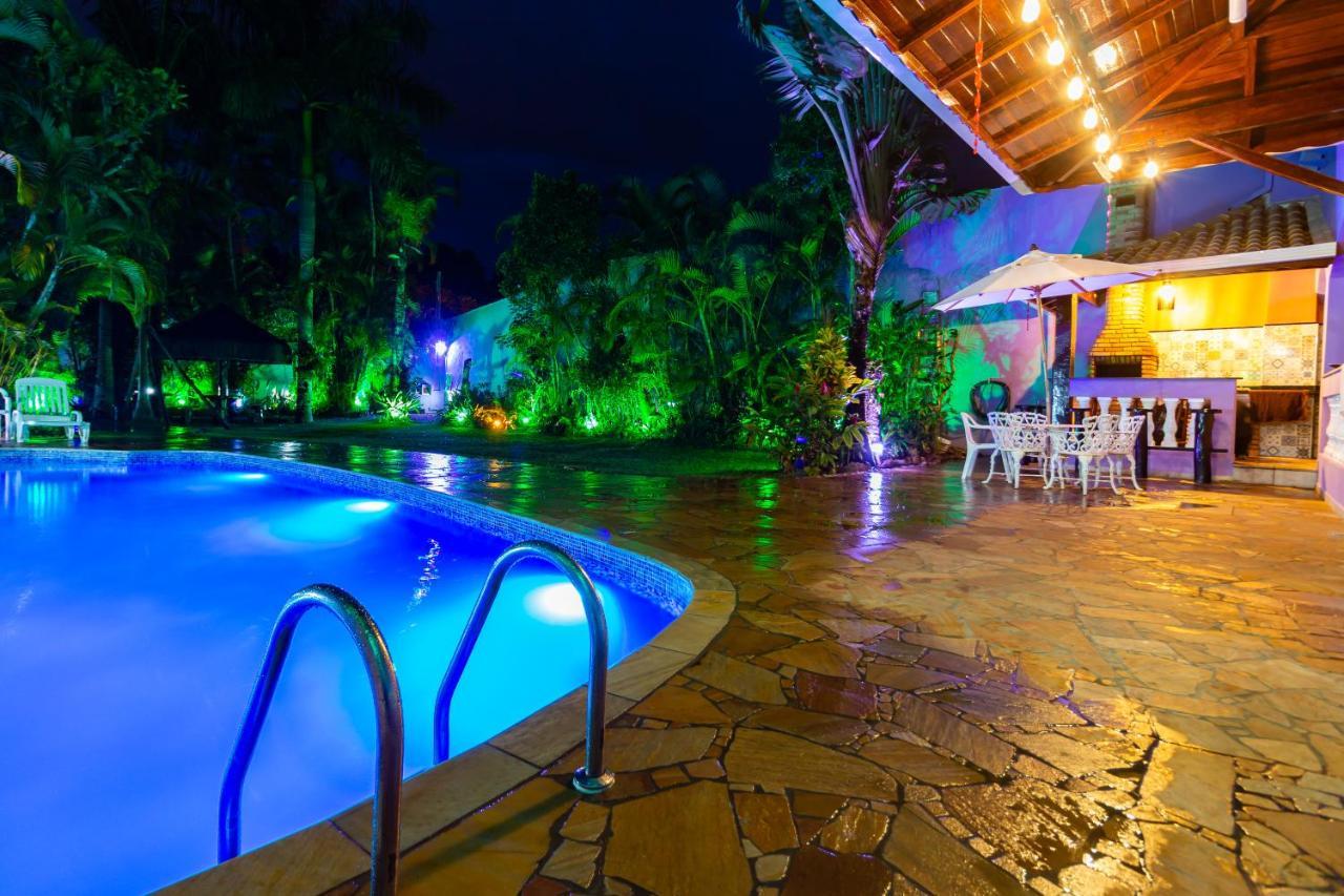 O Paraiso Em Peruibe Casa Para Ate 25 Pessoas Eksteriør billede